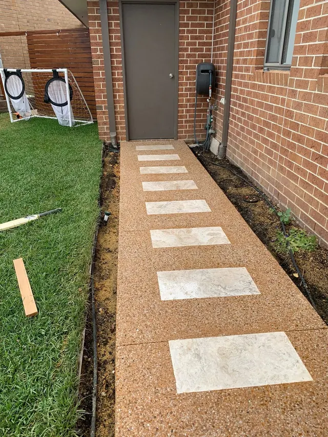 Decorative feature path